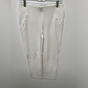 CHICO’S FABULOUSLY SLIMMING LEGGINGS. OFF-WHITE COLOR.  SIZE. 0